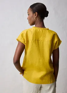 Blustunika i rent linne, bonprix