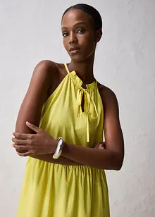 Klänning med sidenandel, bonprix