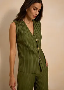 Plisserat linne, bonprix