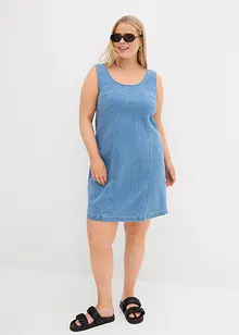Jeansklänning av ekologisk bomull med stretch, bonprix