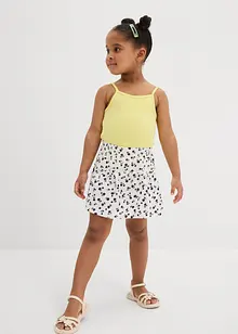 Jerseykjol för barn (2-pack) i ren ekologisk bomull, bonprix