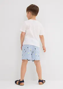 T-shirt och shorts för barn (2 delar) i ekologisk bomull, bonprix