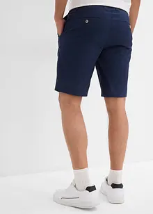 Stretchiga bermudas i chinosmodell (2-pack), normal passform, bonprix