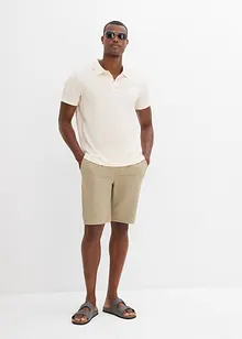 Dra på-shorts av ren bomull, Regular Fit, bonprix