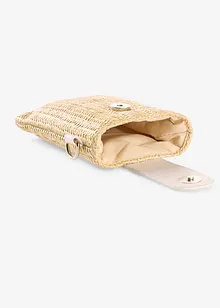 Liten axelremsväska i strålook, bonprix