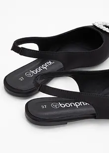 Ballerinaskor med slingback, bonprix