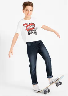 Slim Fit Jeans Mid Waist för barn, bonprix