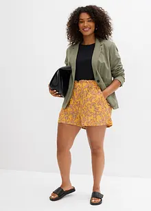 Shorts i bomull och viskos, bonprix