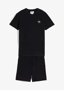 T-shirt och shorts i ekologisk bomull (2 delar), bonprix
