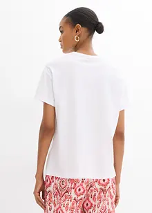 T-shirt av ren bomull, bonprix