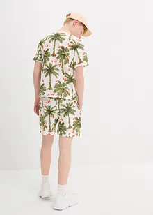 T-shirt och shorts för barn i piké av ekologisk bomull (2 delar), bonprix