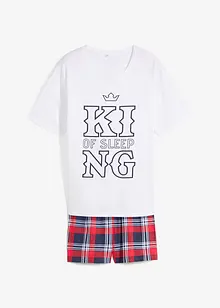 Pyjamas med shorts, bonprix
