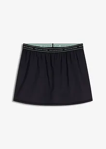 Ultratunn sportkjol med integrerade shorts, bonprix