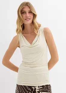 Linne i mjuk viskosmix, bonprix