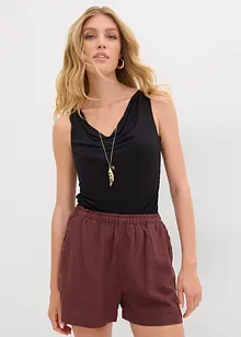 Linne i mjuk viskosmix, bonprix