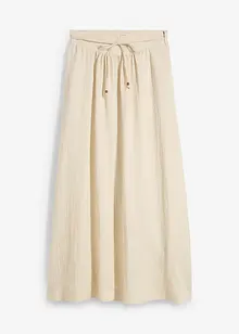 Maxikjol i böljande lyocellmix, bonprix