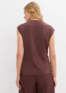 Topp i omlottlook,  av viskosmix med mjukt fall, bonprix