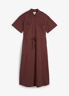 Jerseyklänning i stretchigt bomullsmaterial, bonprix