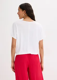 Oversizetopp i mjuk viskosmix, bonprix