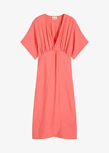 Tunikaklänning i krinklat material, bonprix