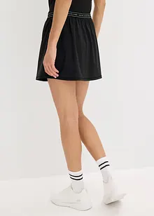 Ultratunn sportkjol med integrerade shorts, bonprix