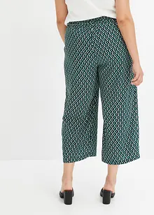 Culottebyxa, mönstrad, bonprix