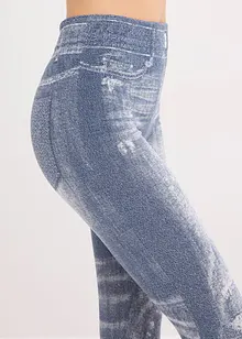 Sömlösa leggings med mjuk insida, bonprix