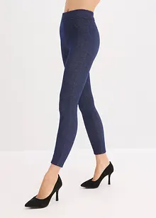 Termoleggings med jeanslook, bonprix