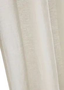 Gardinlängd i bomull med linneandel (1-pack), bonprix