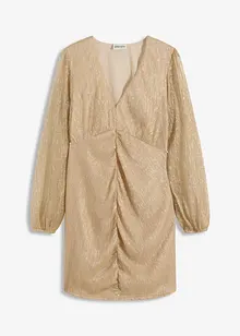 Miniklänning med rynkning, bonprix