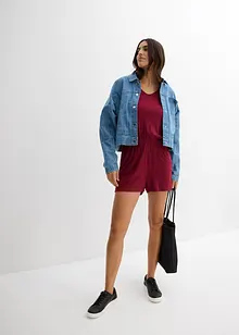 Jerseyjumpsuit i hållbar viskosblandning, bonprix
