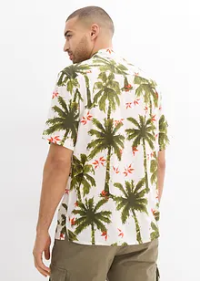 Kortärmad skjorta i viskos, Loose Fit, bonprix