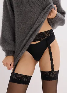 Stay-ups +  höfthållare (20 den), bonprix