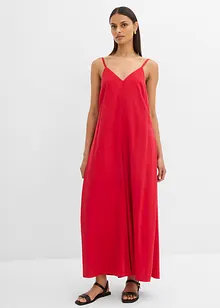 Jumpsuit i viskosmix med justerbara axelband, bonprix