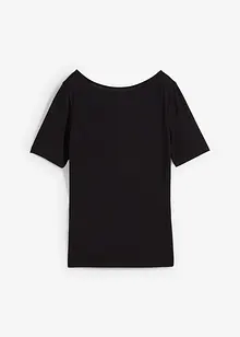 T-shirt av fintrådig viskos, bonprix