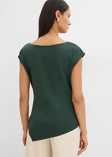 Asymmetriskt linne av skön stabil trikå, bonprix