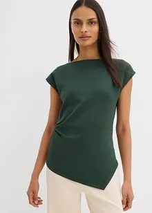 Asymmetriskt linne av skön stabil trikå, bonprix