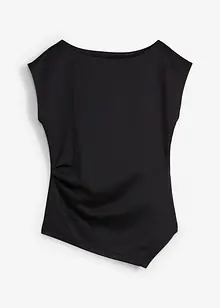 Asymmetriskt linne av skön stabil trikå, bonprix