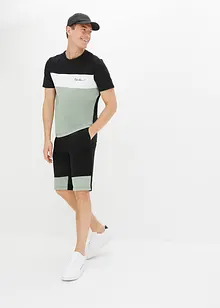 T-shirt och sweatshorts (2 delar), bonprix