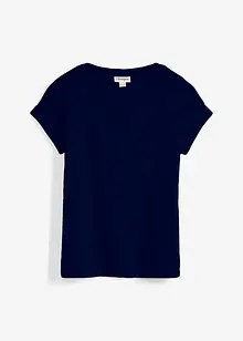 Kortärmad topp, fyrkantig modell, bonprix