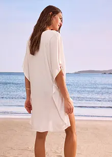 Transparent strandtunika av viskos, bonprix