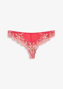 Stringtrosa med flerfärgad spets, bonprix
