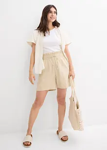 Shorts i linnemix, bonprix