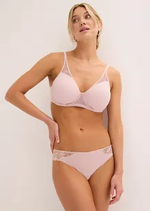 BH med bygel och mjuk bomull (2-pack), bonprix