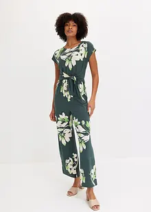 Jumpsuit med knytband, bonprix