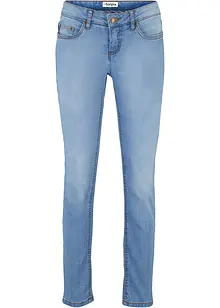 Stretchiga skinny-jeans med medelhög midja, bonprix