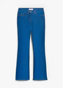 Bekväma stretchjeans i bootcutmodell med hög midja, bonprix