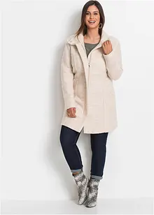 Kort kappa i bouclé, bonprix