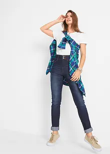 Slim Fit Jeans High Waist, Comfort Stretch, bonprix