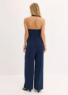 Jerseyjumpsuit med laserskurna cut-outs, bonprix